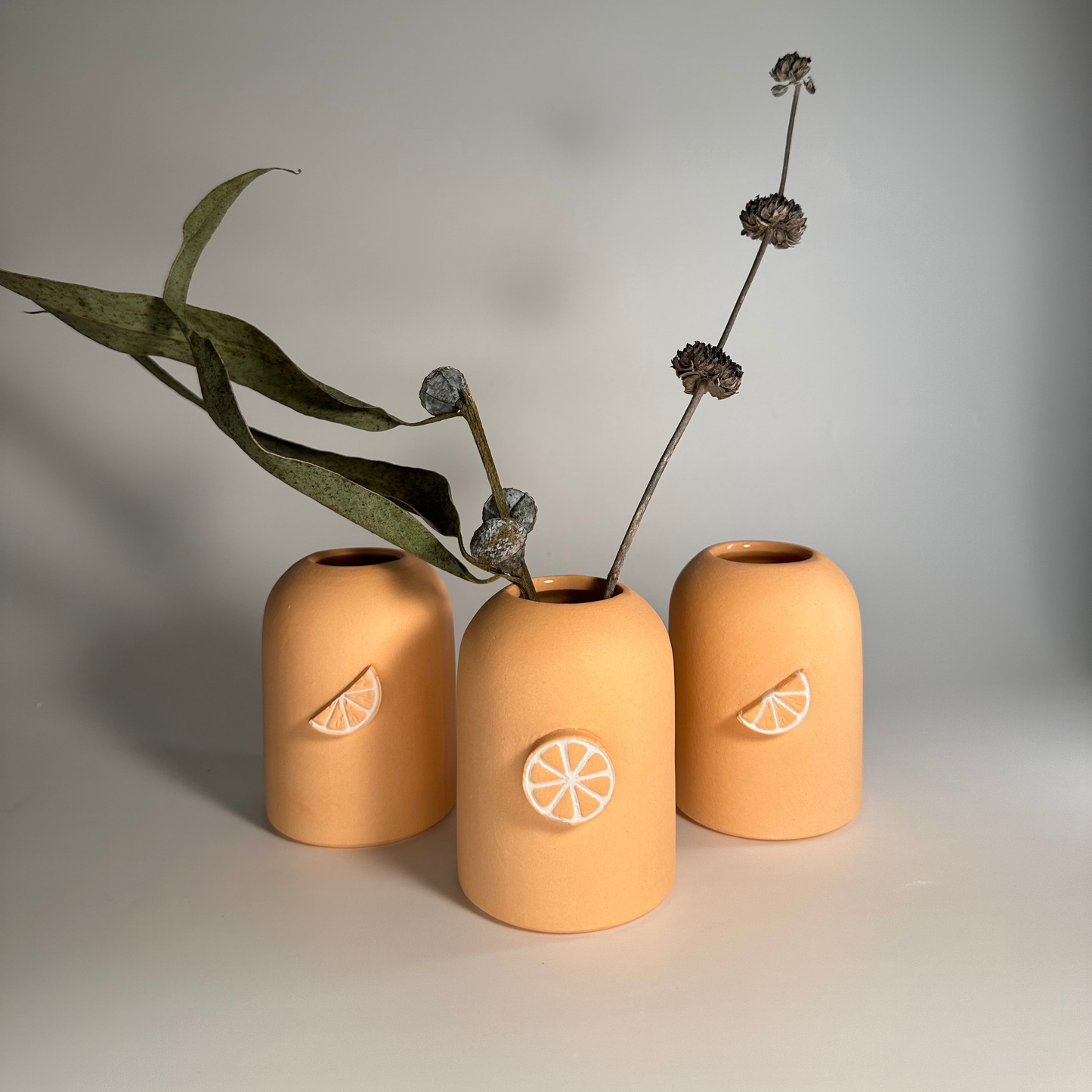 citrus bud vase