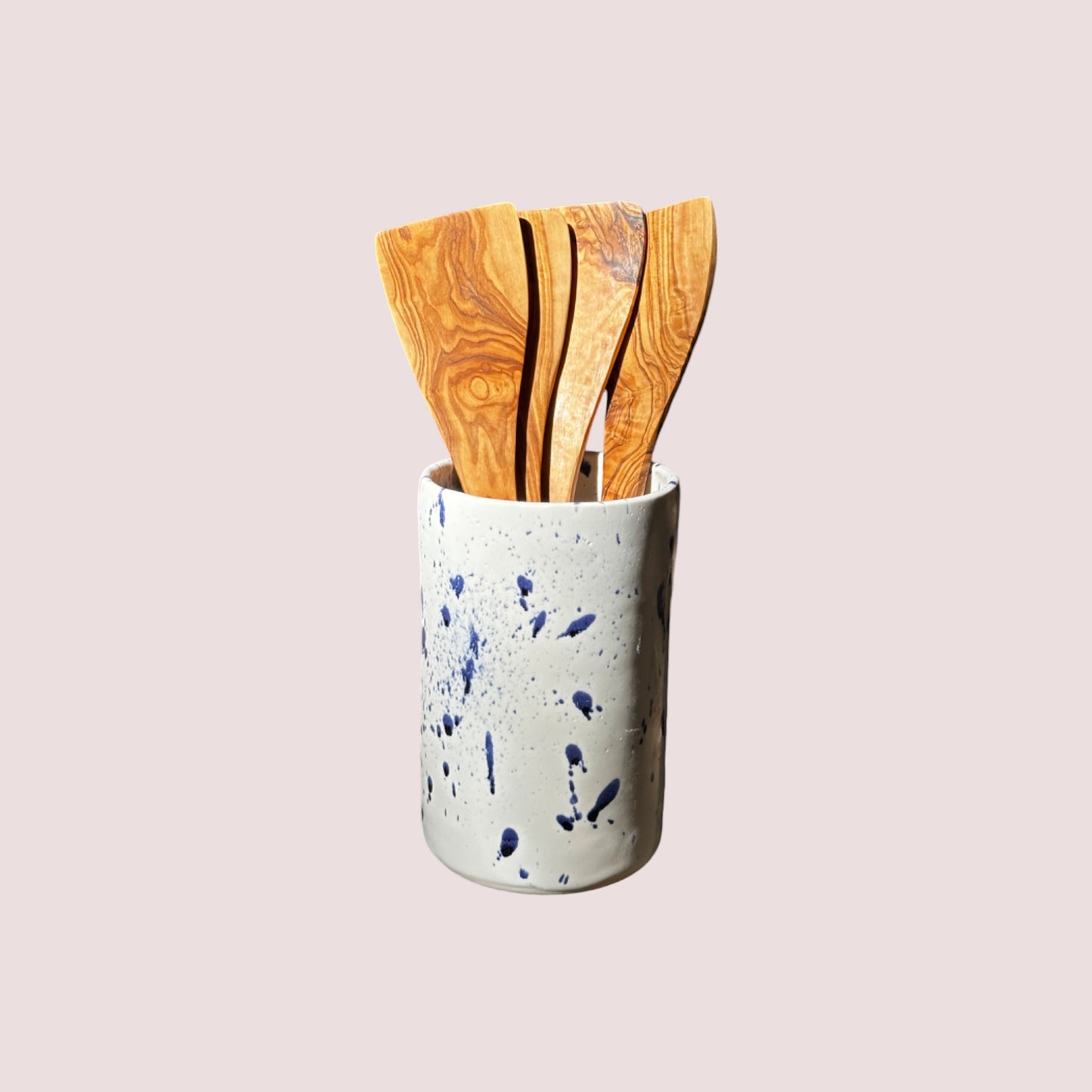 splatter wine chiller, vase, utensil holder