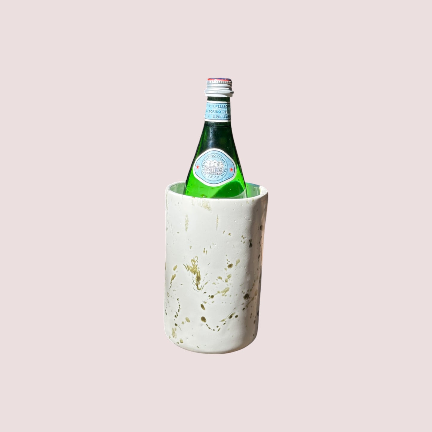 splatter wine chiller, vase, utensil holder