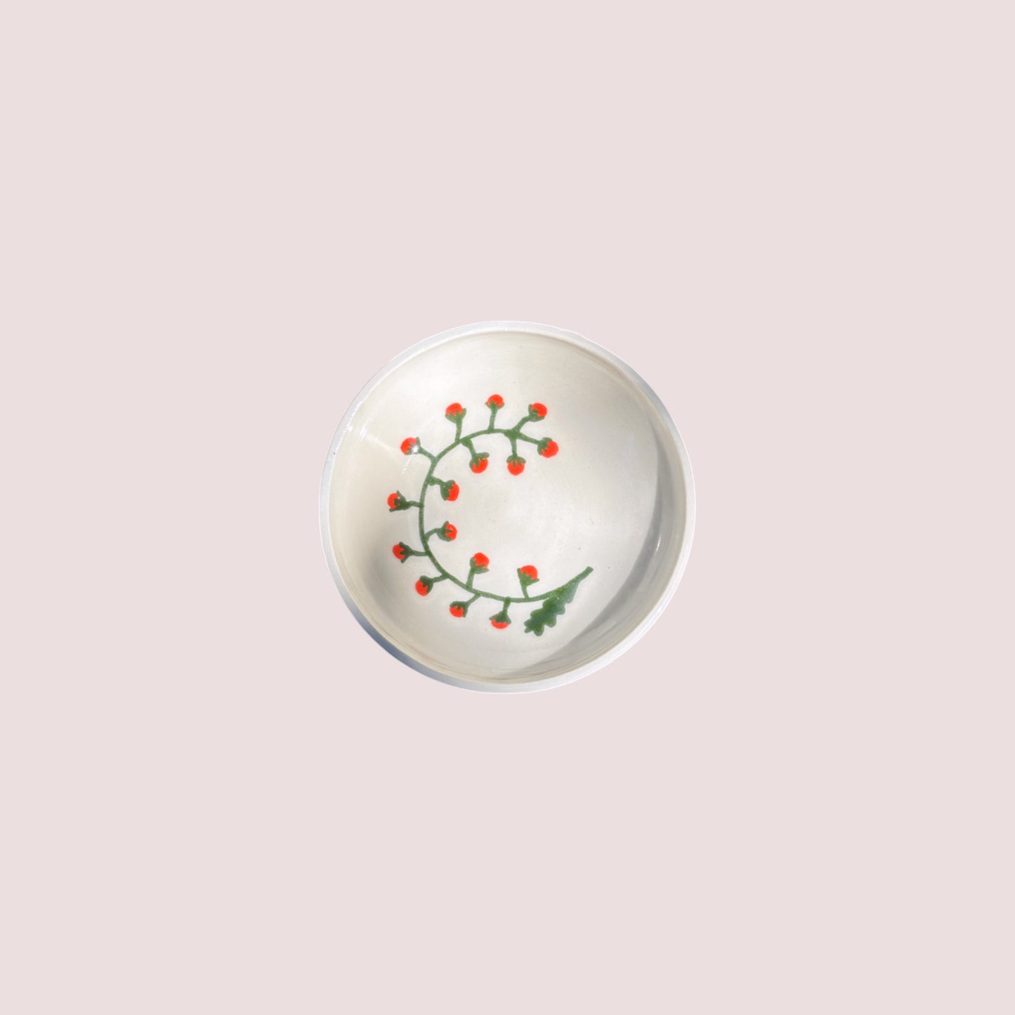 hand painted tiny bowls