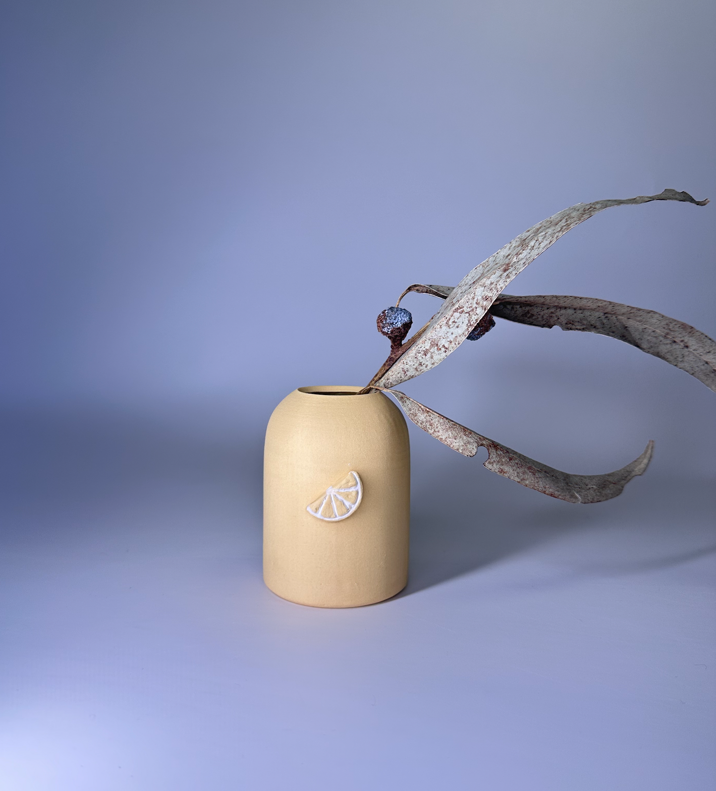 citrus bud vase