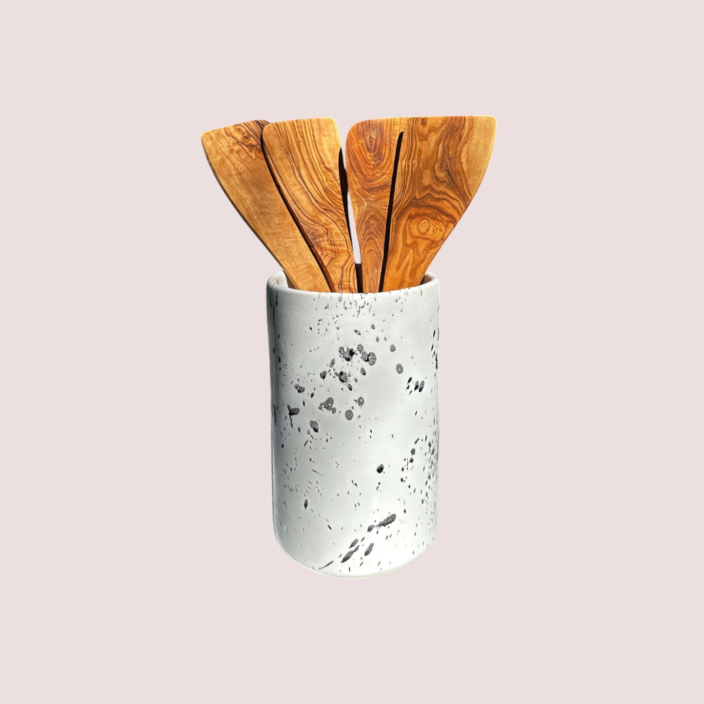 splatter wine chiller, vase, utensil holder