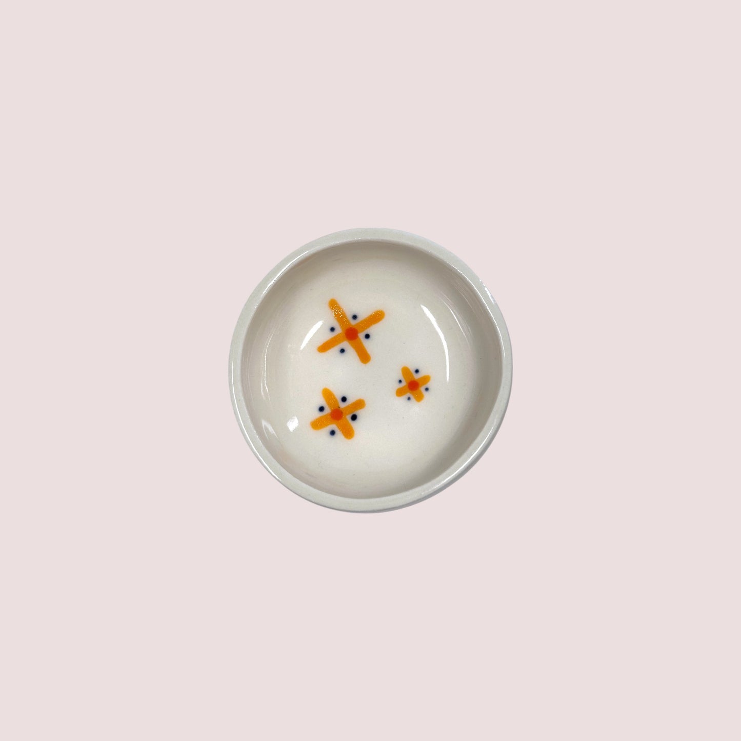 hand painted tiny bowls
