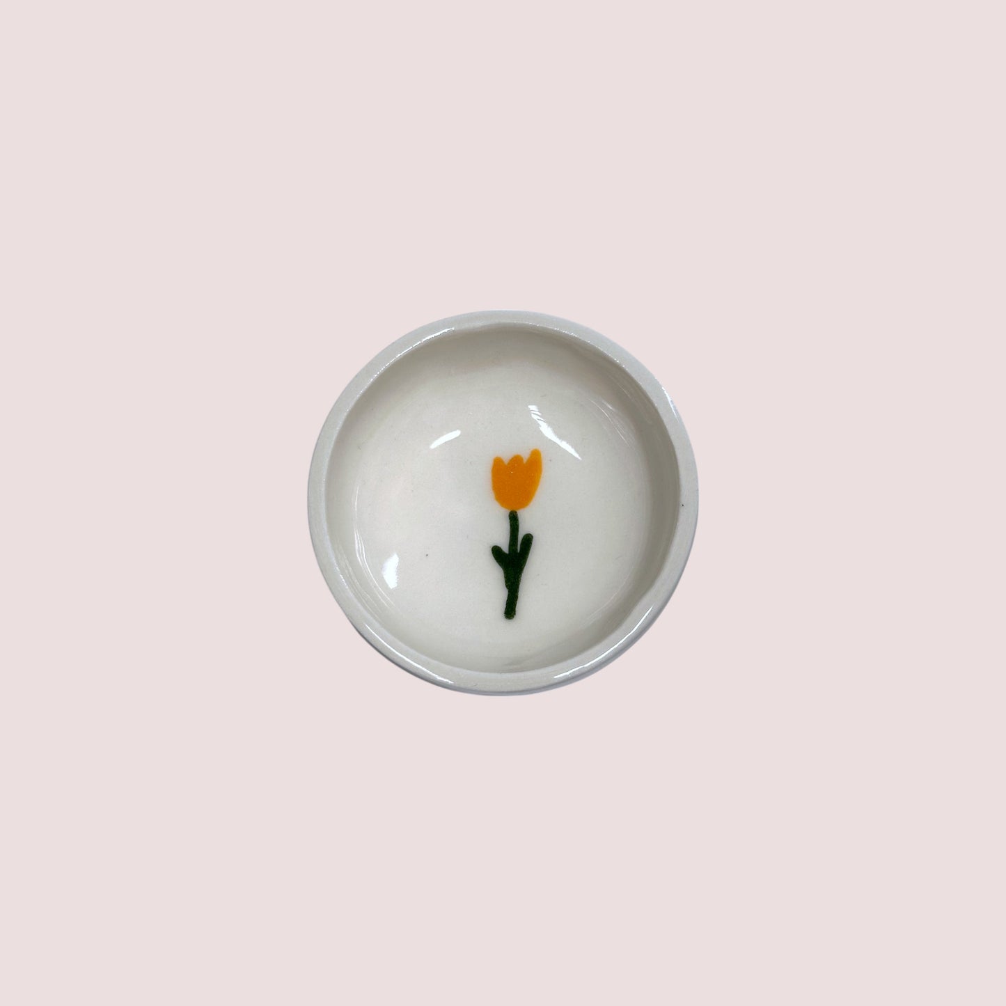 hand painted tiny bowls