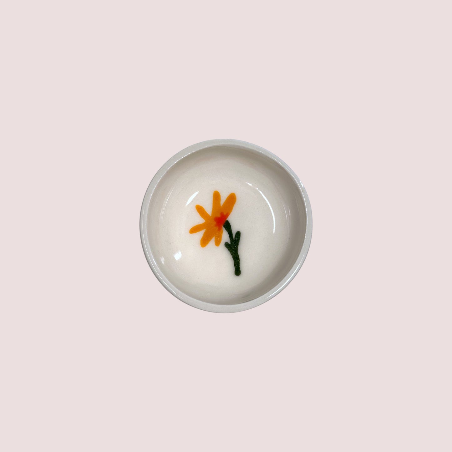 hand painted tiny bowls