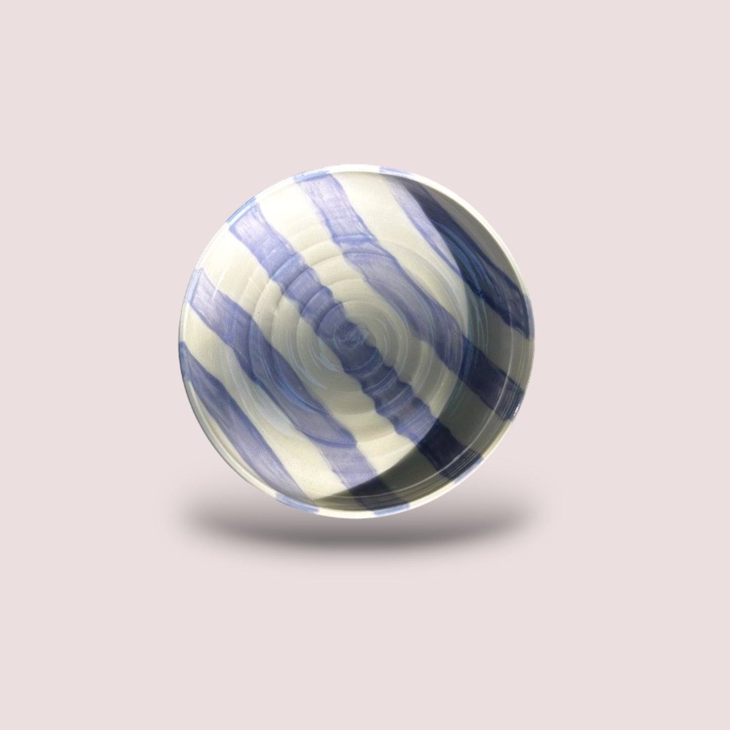 MADE TO ORDER: wheel thrown swirl plates