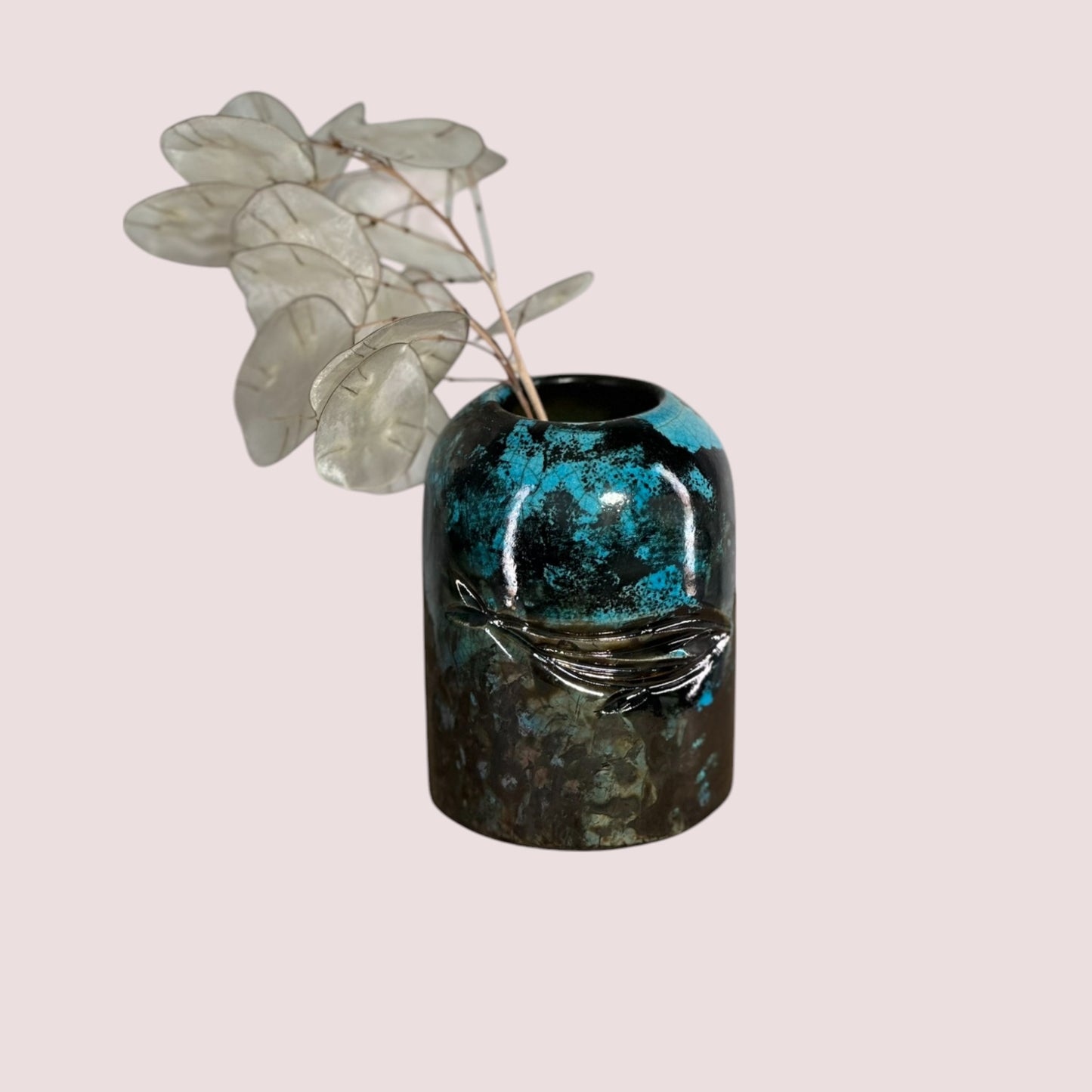 ATELIER raku bud vases