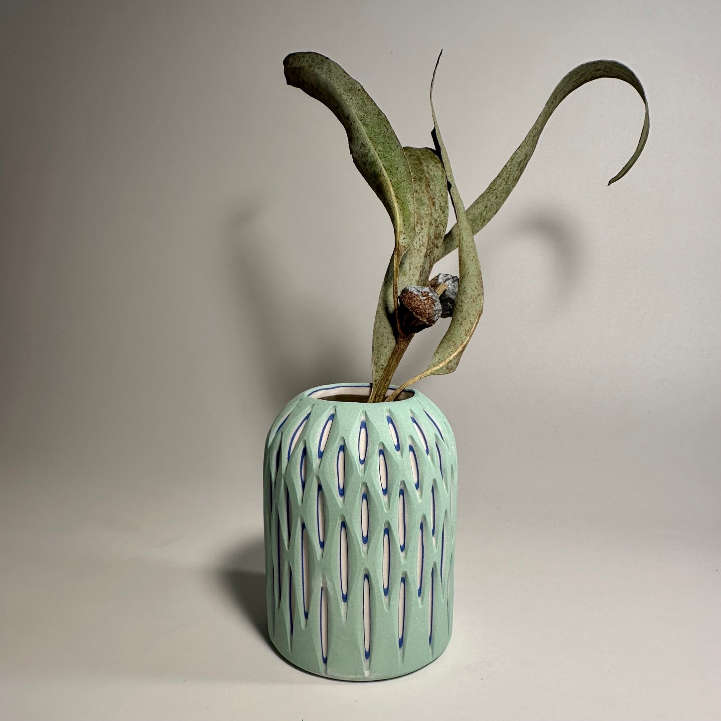 Little Gems: Colorful Carved Bud Vases